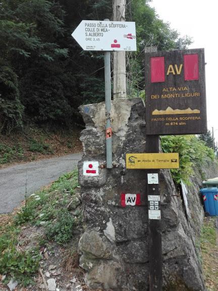 La Torretta Bed & Breakfast Torriglia ภายนอก รูปภาพ